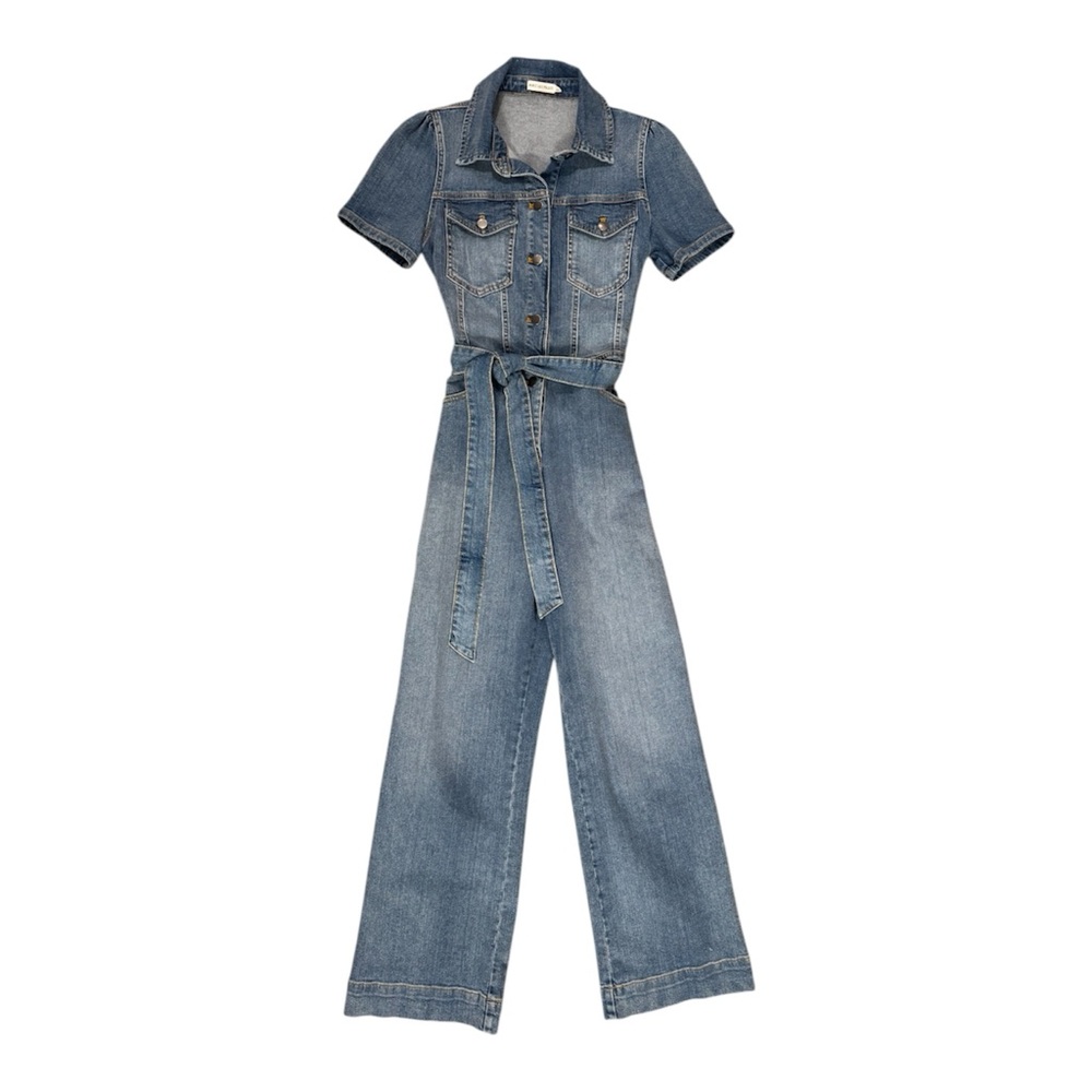 Avec Les Filles Denim Jumpsuit Women’s Size 29